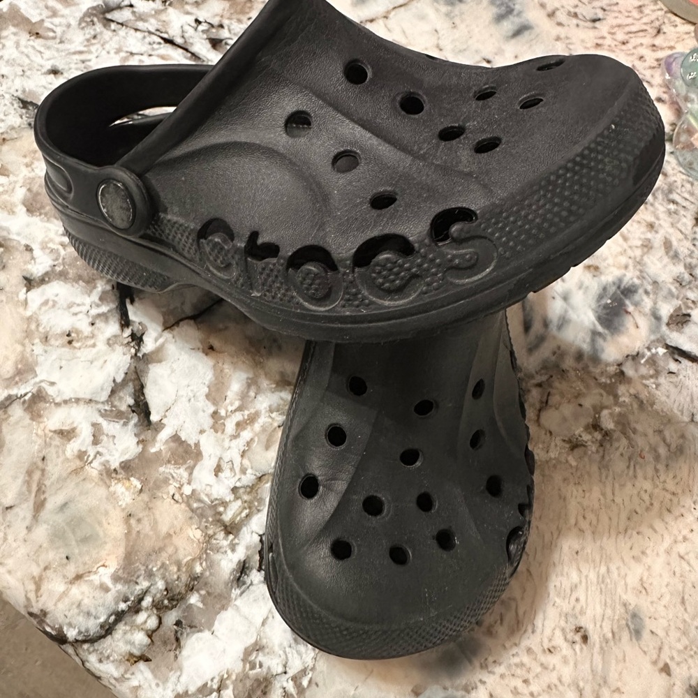 Black Crocs Clogs